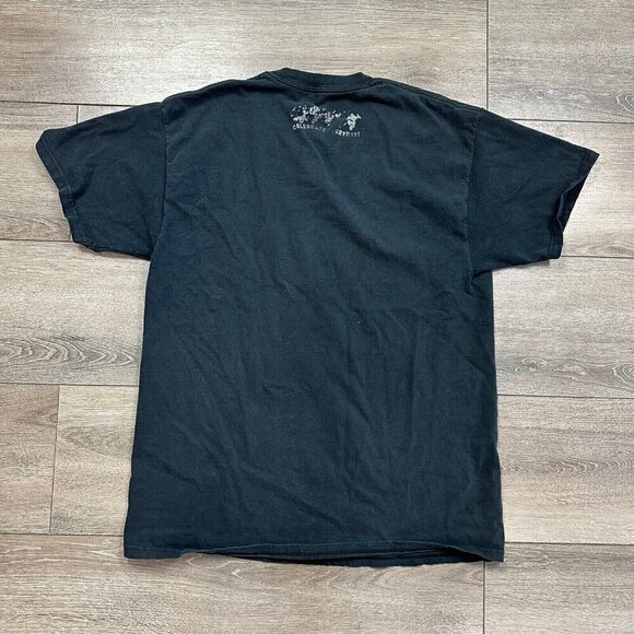 Mickey Mouse Confetti T Shirt Size L Cotton Walt Disney World Disneyland Black - Picture 2 of 7